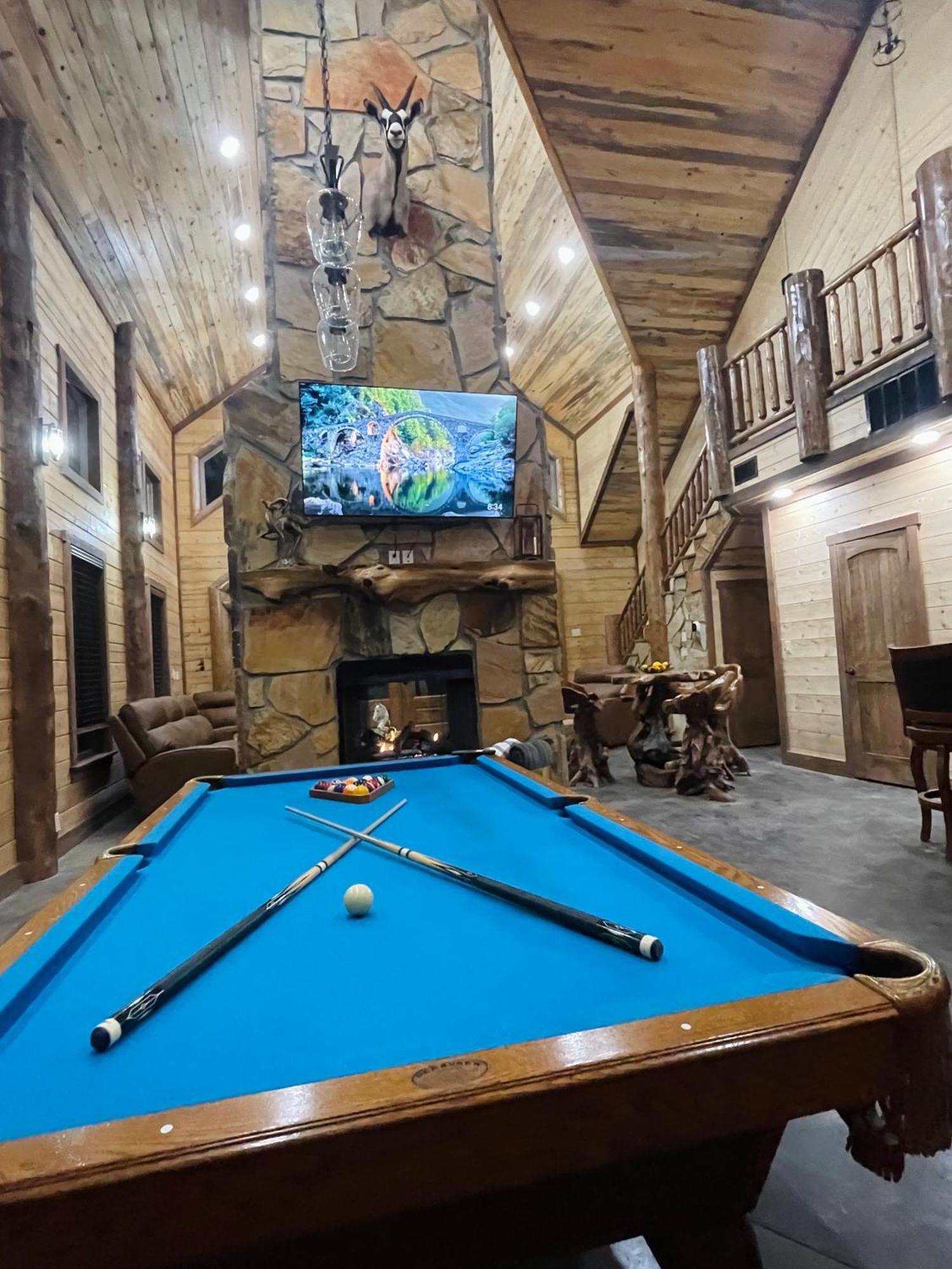 Wolf Creek Luxury Cabin Broken Bow Exteriör bild