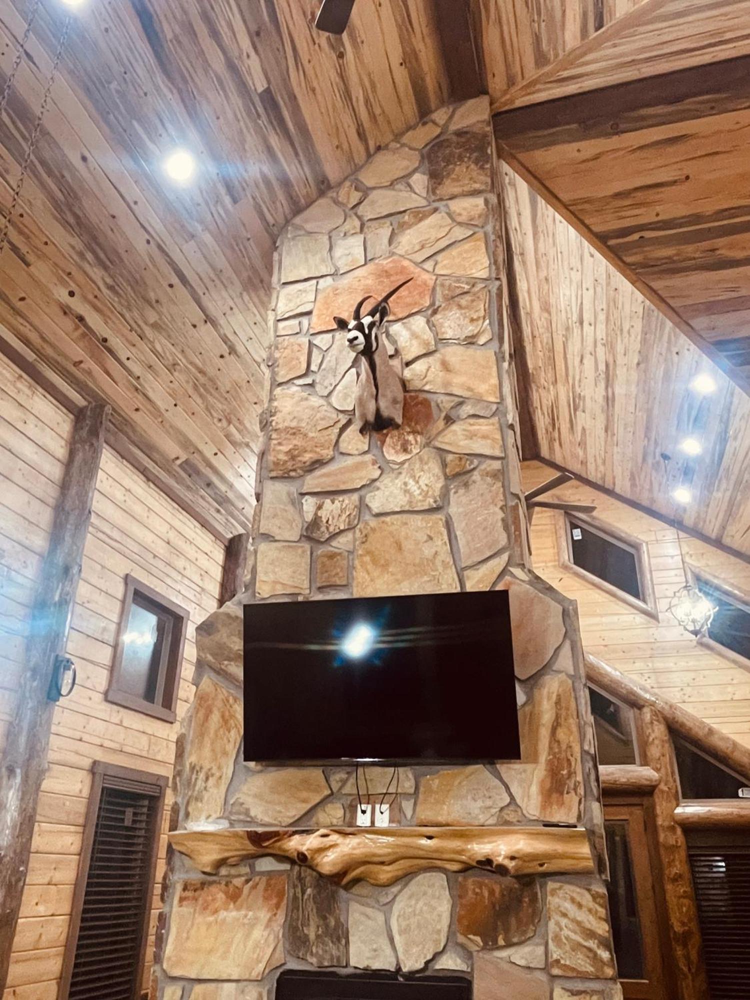 Wolf Creek Luxury Cabin Broken Bow Exteriör bild