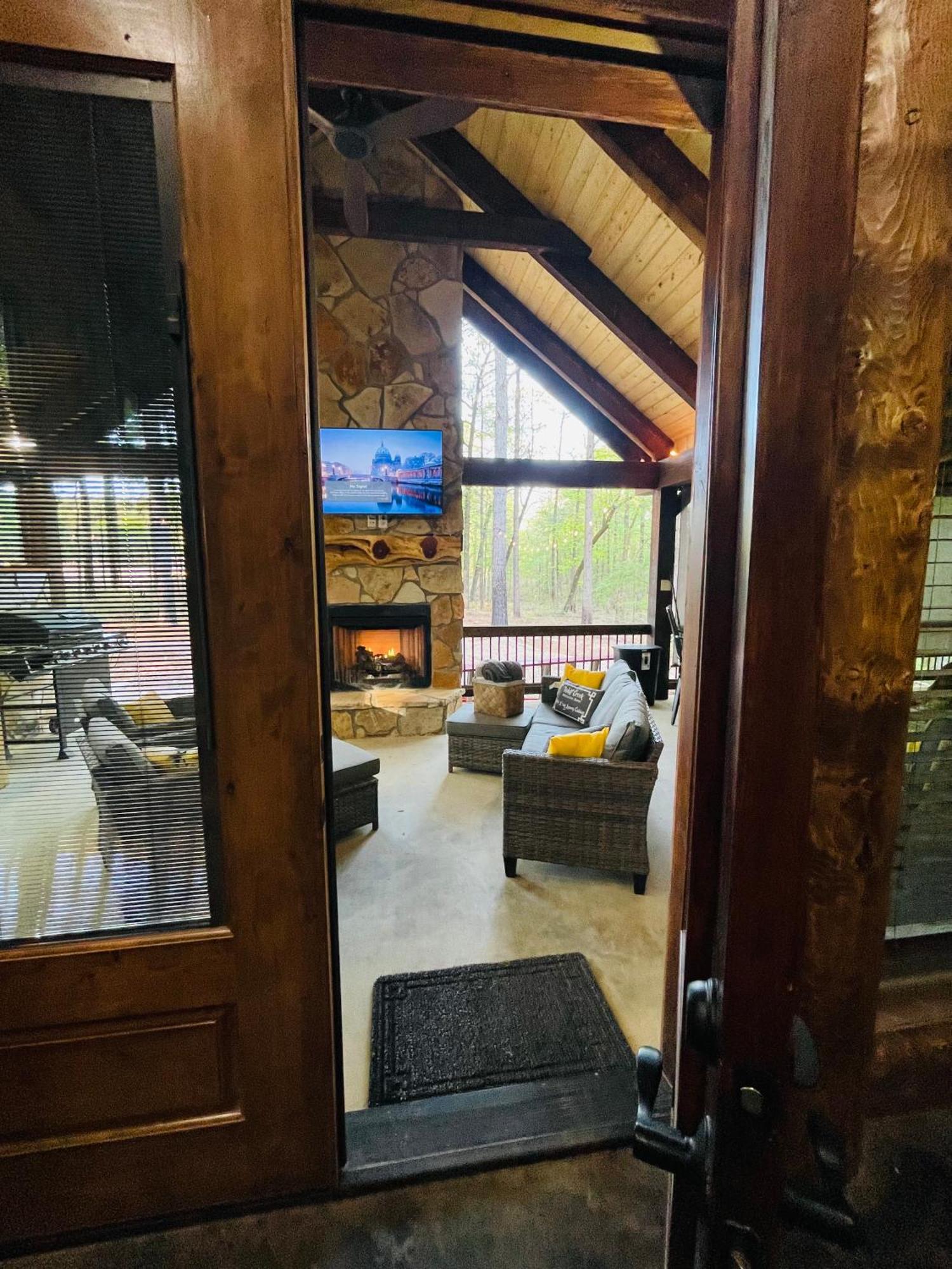 Wolf Creek Luxury Cabin Broken Bow Exteriör bild